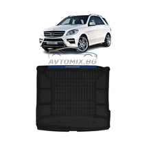 Rubber trunk mat Mercedes ML W166 2011-2015, ProLine 3D