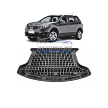 Rubber boot mat for Nissan Qashqai +2, 7-seater 2006-2013, Rezaw Plast