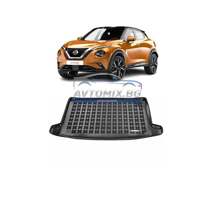 Гумена стелка за багажник Nissan Juke след 2019 г., горно/първо ниво, Rezaw Plast