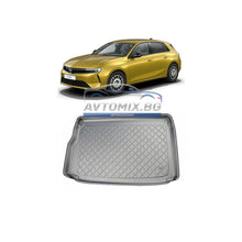 Rubber Trunk Mat for Opel Astra L after 2021, upper/first floor, Astar