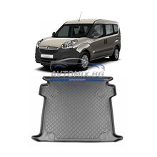 Rubber boot mat Opel Combo 5-seater long wheelbase 2011-2018