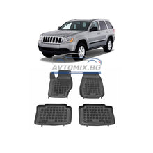 Rubber floor mats for Jeep Grand Cherokee 2005-2010, Rezaw Plast