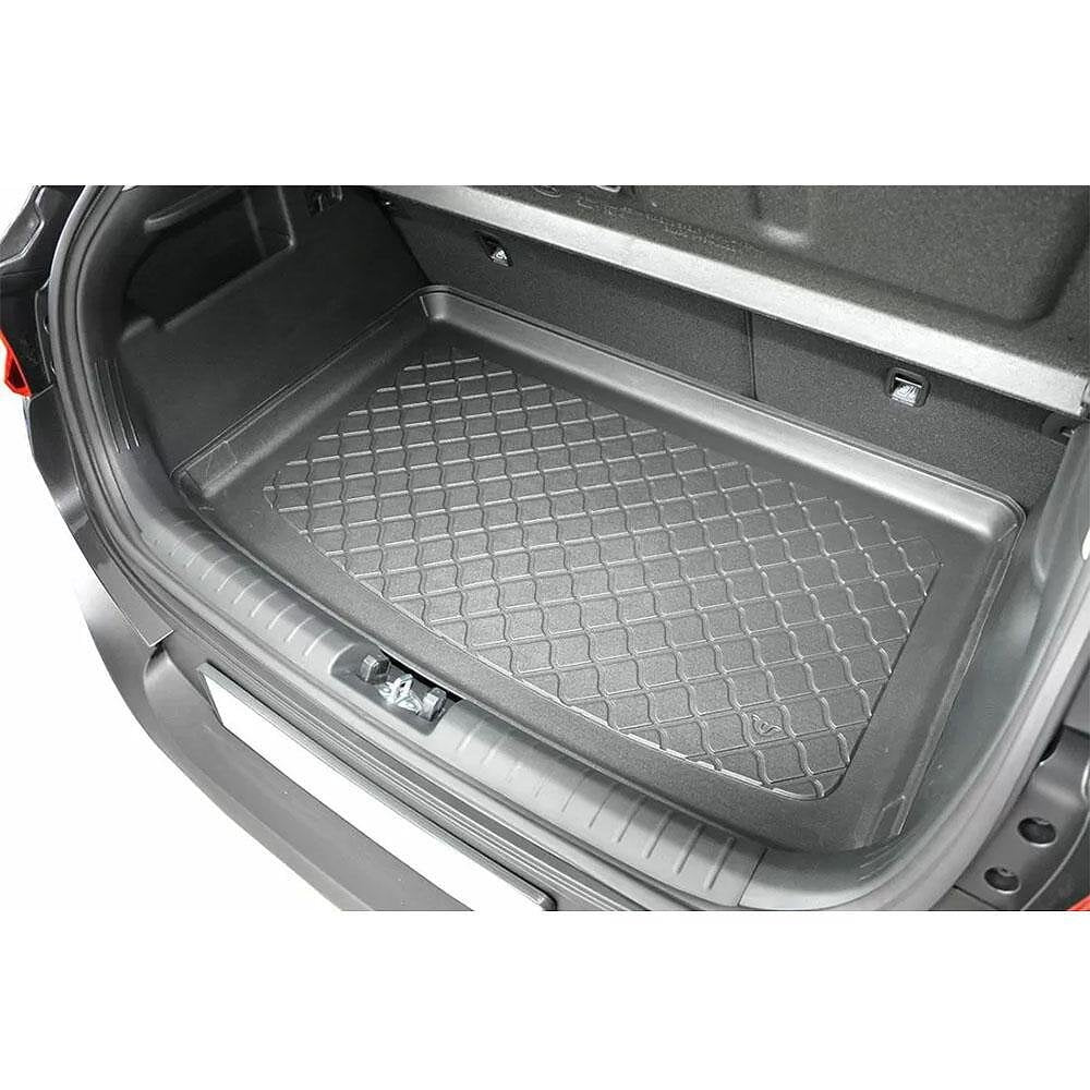 Rubber boot mat for Kia Stonic from 2017 onwards, upper/first level, Astar