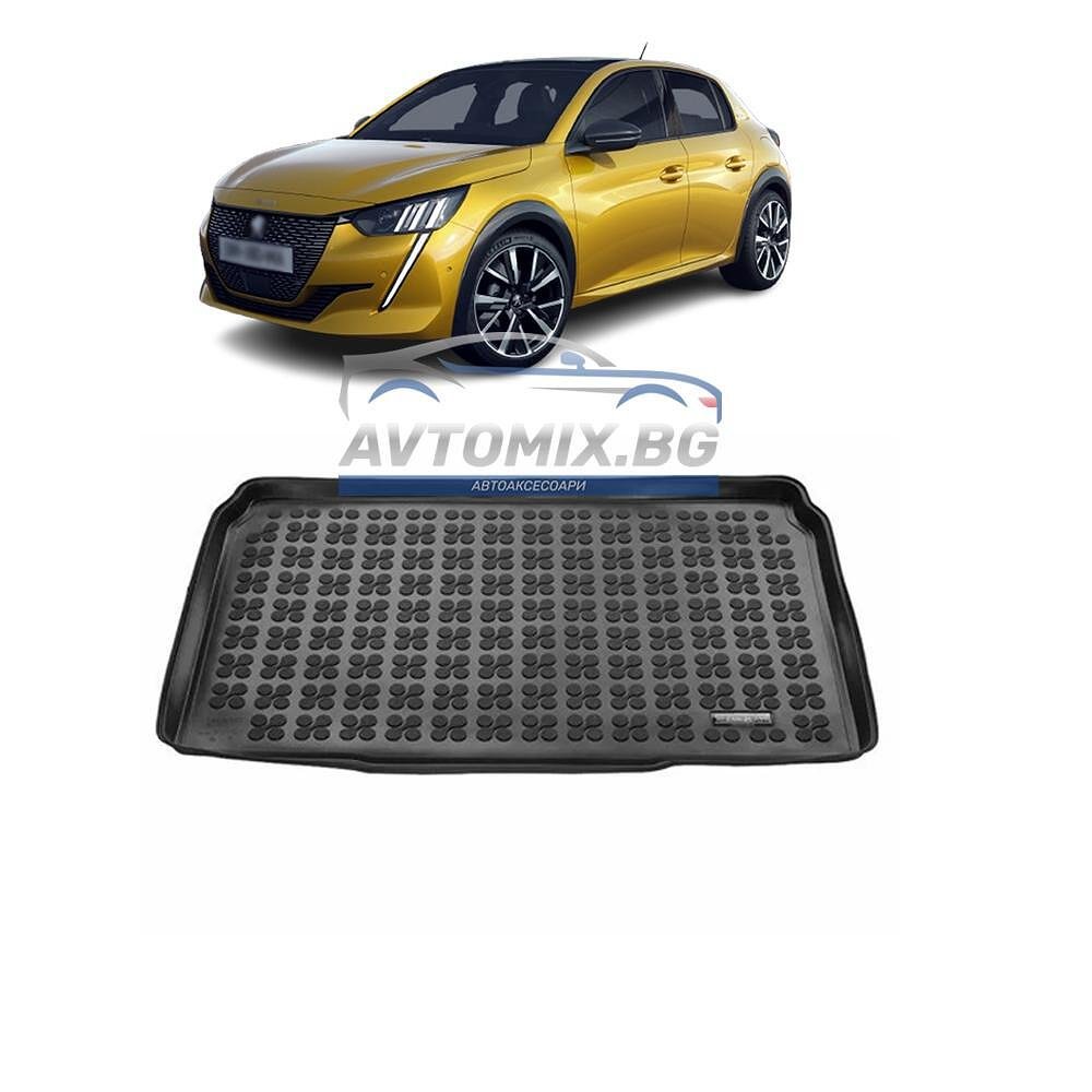 Гумена стелка за багажник Peugeot 208 след 2019 г., Rezaw Plast