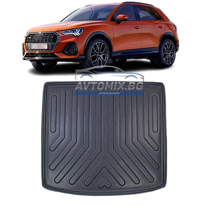 Covoraș cauciuc portbagaj Audi Q3 după 2018, RizLine