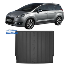 Rubber boot liner Peugeot 5008 Minivan 5-seater post-2017, DRY ZONE