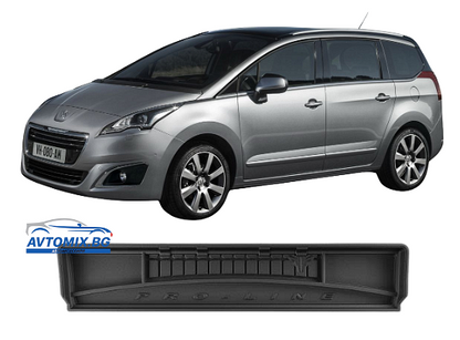 Гумена стелка за багажник Peugeot 5008 Minivan 7 местен след 2017г, ProLine 3D