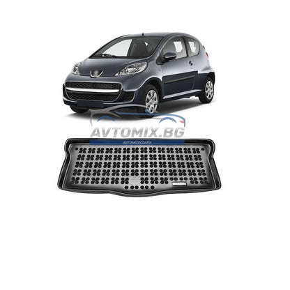Гумена стелка за багажник Peugeot 107 2005-2014 г., Rezaw Plast