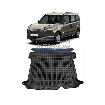 Гумена стелка за багажник Opel Combo 5-местен дълга база 2011-2018 г.,  Rezaw Plast