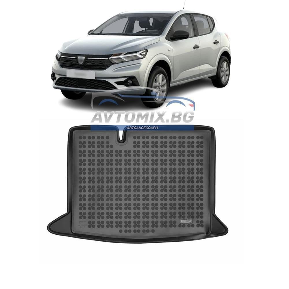 Rezaw Plast Rubber Boot Liner for Dacia Sandero/Sandero Stepway with one floor, post 2020
