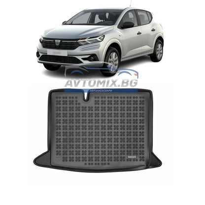 Rezaw Plast Rubber Boot Liner for Dacia Sandero/Sandero Stepway with one floor, post 2020