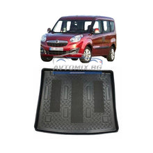 Rubber trunk mat Opel Combo 7-seater lowered seats 2011-2018, Astar
