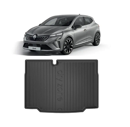 Гумена стелка за багажник Renault Clio Е-Tech след 2019г., DRY ZONE