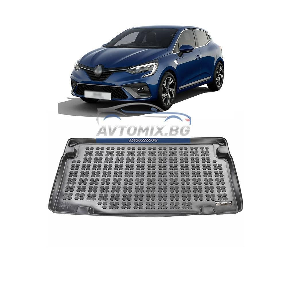 Rubber boot liner Renault Clio after 2019, upper/first floor, Rezaw Plast