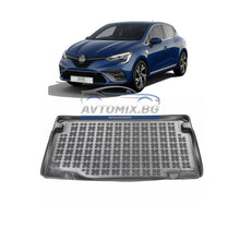 Covoraș de cauciuc portbagaj Renault Clio după 2019, podea superioară/primară, Rezaw Plast