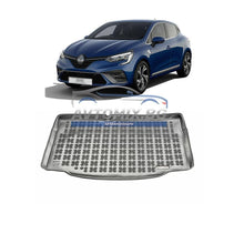 Гумена стелка за багажник Renault Clio след 2019 г., едно дъно, Rezaw Plast