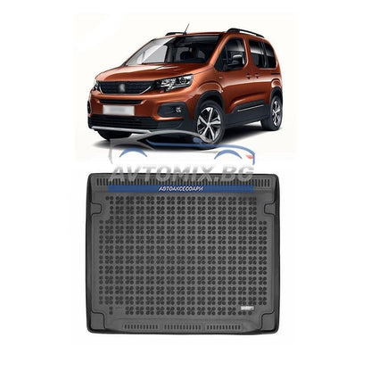 Covoraș cauciuc portbagaj Peugeot Rifter după 2018, Rezaw Plast