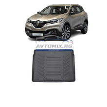 Rubber boot mat Renault Kadjar from 2015 onwards, RizLine