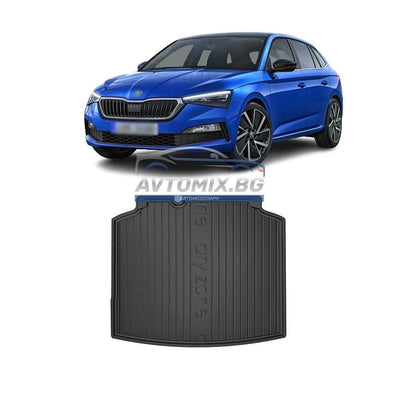 Гумена стелка за багажник Skoda Scala след 2019 г., DRY ZONE