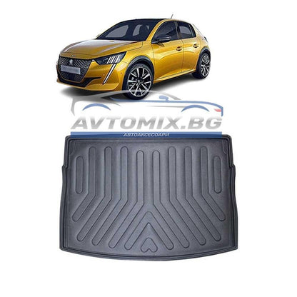 Гумена стелка за багажник Peugeot 208 след 2019 г., RizLine