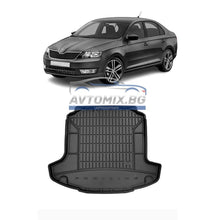 Rubber boot mat Skoda Rapid sedan 2012-2022, ProLine 3D