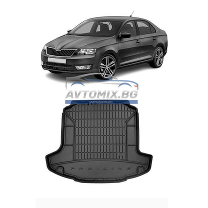 Гумена стелка за багажник Skoda Rapid седан 2012-2022 г., ProLine 3D
