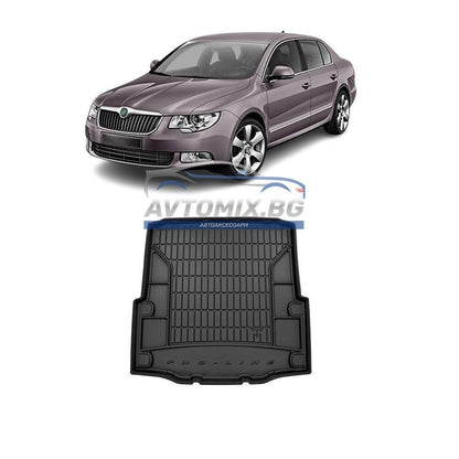 Гумена стелка за багажник Skoda Superb седан 2008-2015 г., ProLine 3D
