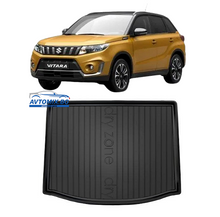 Covoraș de cauciuc portbagaj Suzuki Vitara din 2015-2018, DRY ZONE /poziție inferioară a portbagajului