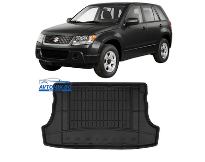 Covoraș portbagaj din cauciuc Suzuki Grand Vitara 2005-2014, ProLine 3D