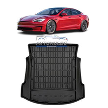 Tesla Model 3 Trunk Rubber Mat, for upper/first trunk floor, ProLine 3D (2017+)