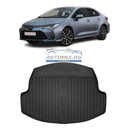 Гумена стелка за багажник Toyota Corolla седан след 2019 г., DRY ZONE