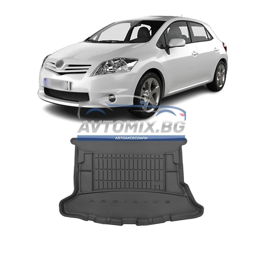 Covoraș din cauciuc pentru portbagaj Toyota Auris hatchback 2012-2018, cu buzunare laterale, ProLine 3D