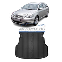 Rubber Trunk Mat for Toyota Avensis Wagon 2003-2009, DRY ZONE