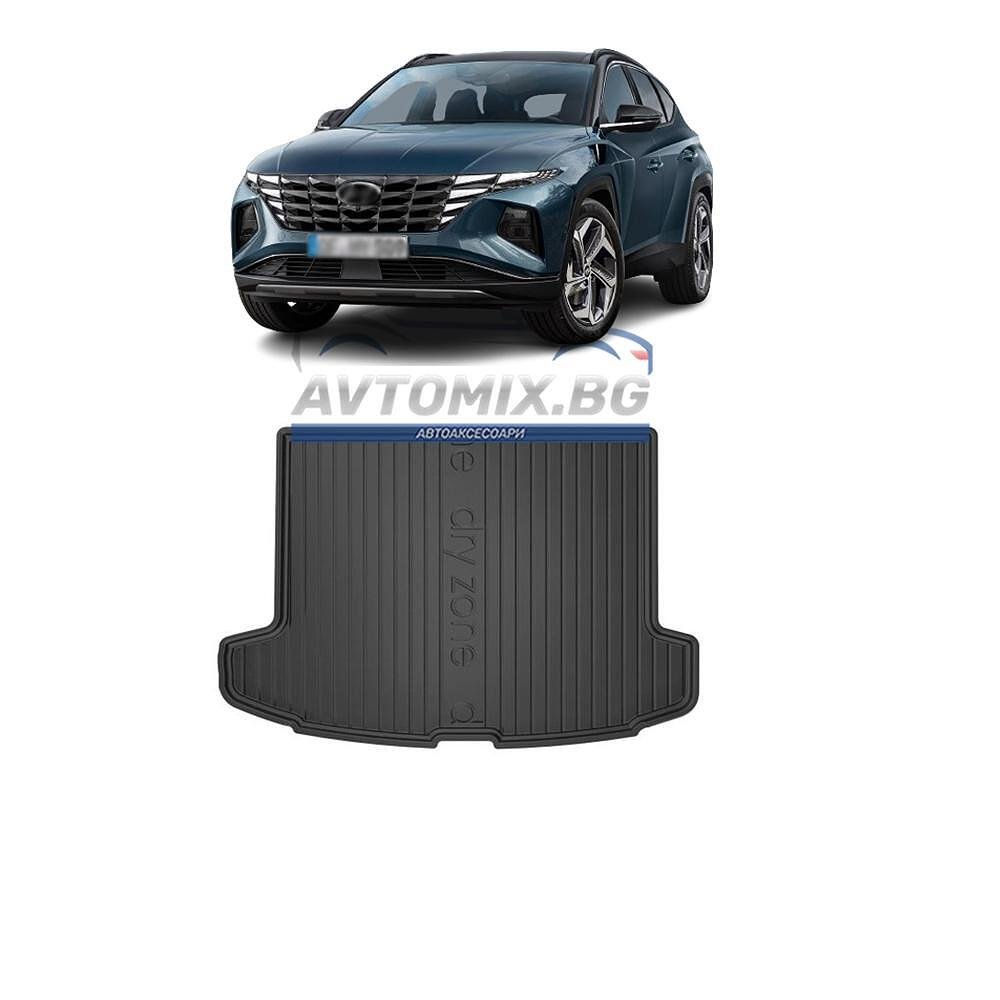 Covoraș de cauciuc pentru portbagaj Hyundai Tucson după 2020, partea superioară/primul nivel, DRY ZONE