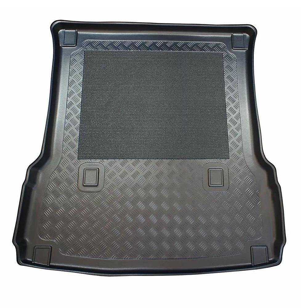 Rubber trunk mat for Mercedes GL X166 7-seater with third row seats folded down, 2012-2015, Astar