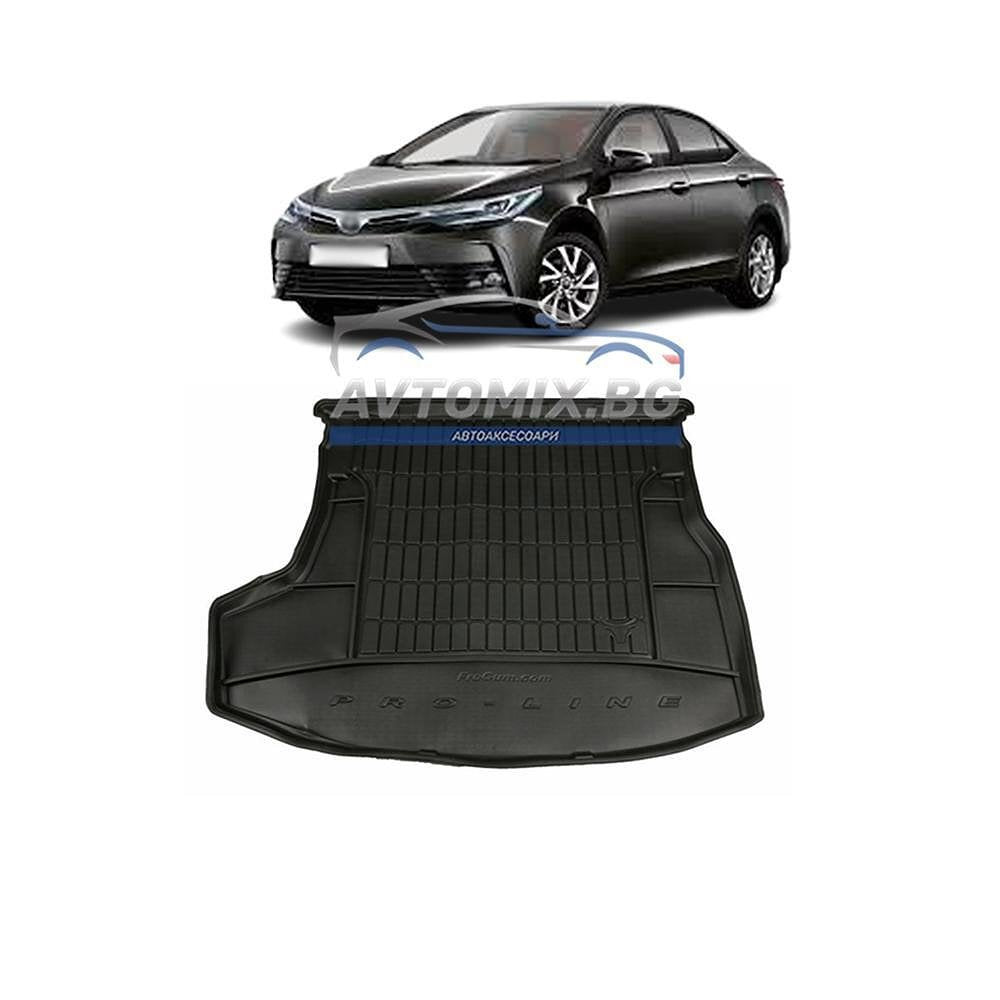 Гумена стелка за багажник Toyota Corolla седан 2013-2019 г., ProLine 3D