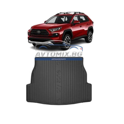 Гумена стелка за багажник Toyota RAV4 след 2019 г., горно/първо дъно, DRY ZONE