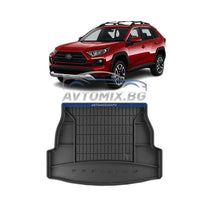 Гумена стелка за багажник Toyota RAV4 след 2019 г., горно/първо дъно, ProLine 3D