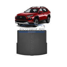 Гумена стелка за багажник Toyota RAV4 след 2019 г., долно/второ дъно, DRY ZONE