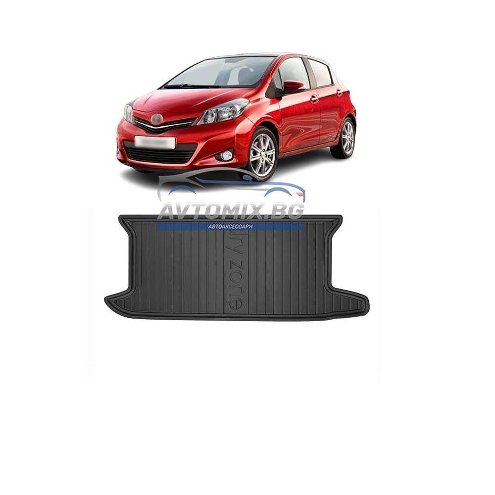Covoraș portbagaj cauciuc Toyota Yaris hatchback 2011-2020, fund superior/primar, DRY ZONE
