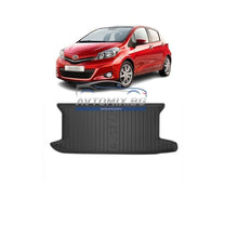 Гумена стелка за багажник Toyota Yaris хечбек 2011-2020 г., горно/първо дъно, DRY ZONE