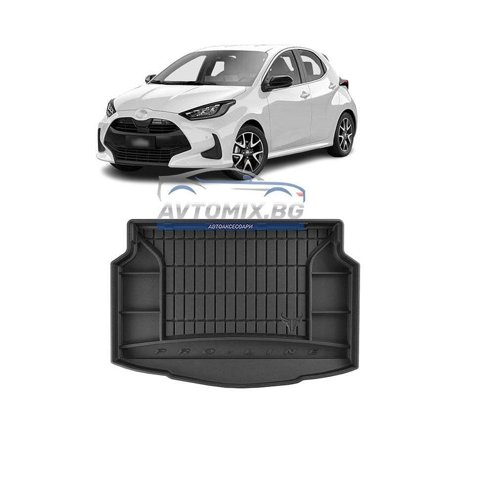 Covoraș din cauciuc pentru portbagaj Toyota Yaris după 2020, ProLine 3D