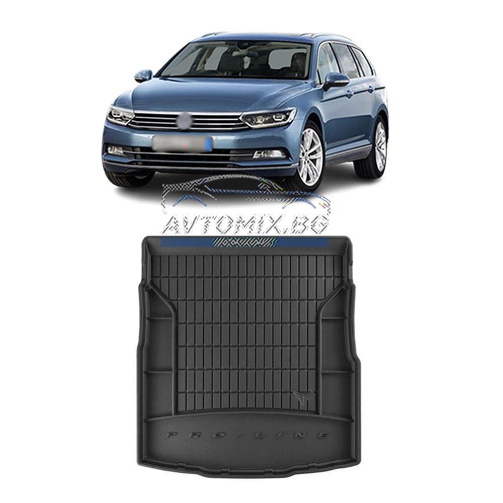 Rubber boot mat VW Passat 8 Saloon 2014-2022, ProLine 3D