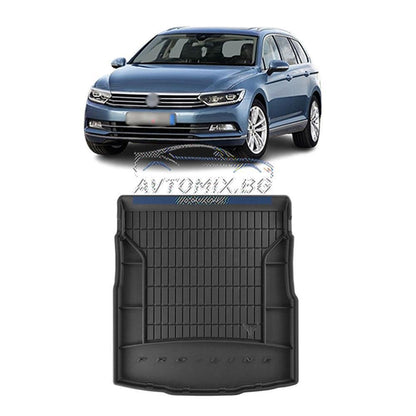 Rubber boot mat VW Passat 8 Saloon 2014-2022, ProLine 3D