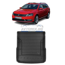 Rubber boot liner VW Passat 7 station wagon 2010-2014, ProLine 3D