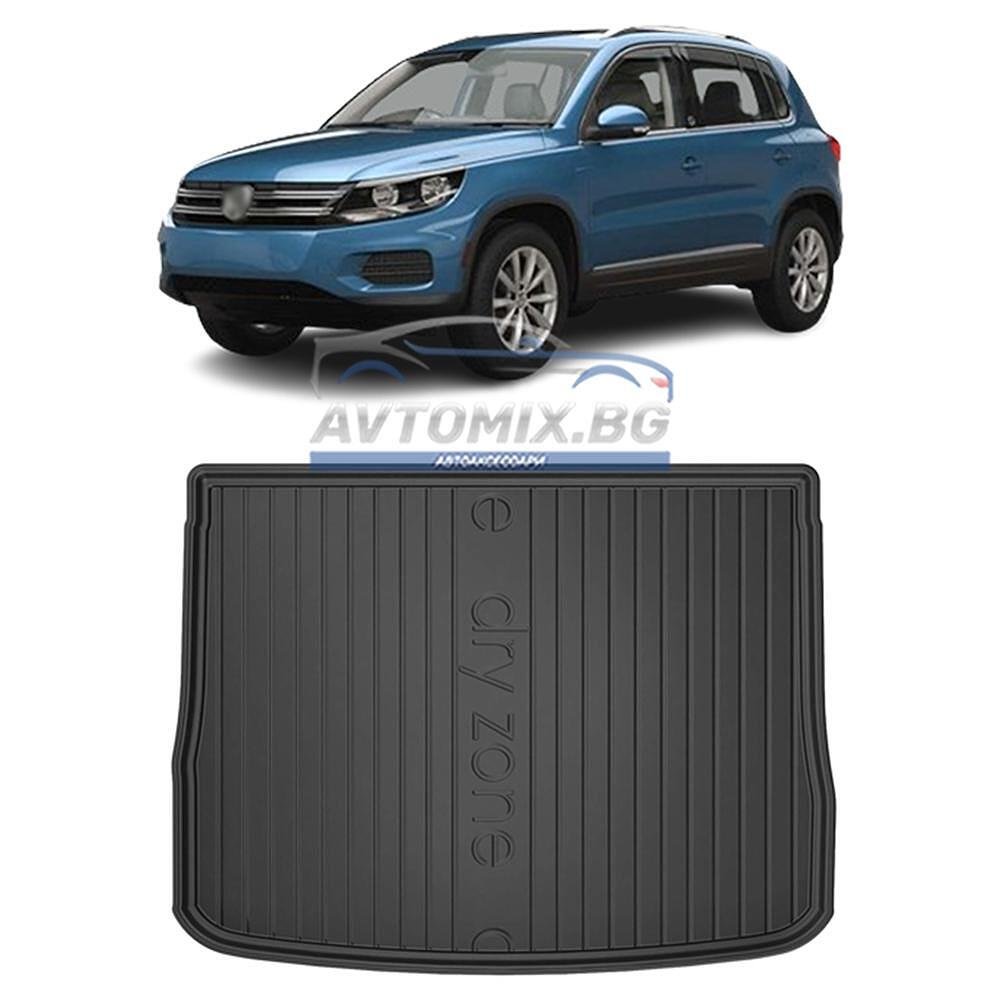 Covoraș portbagaj cauciuc VW Tiguan 1 2007-2017, pentru portbagaj superior/primar, DRY ZONE