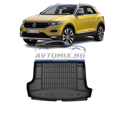Covoraș portbagaj din cauciuc VW T-Roc 2017-2022, ProLine 3D