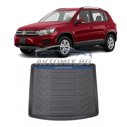 Гумена стелка за багажник VW Tiguan 2 след 2016 г., за долно/второ дъно, RizLine