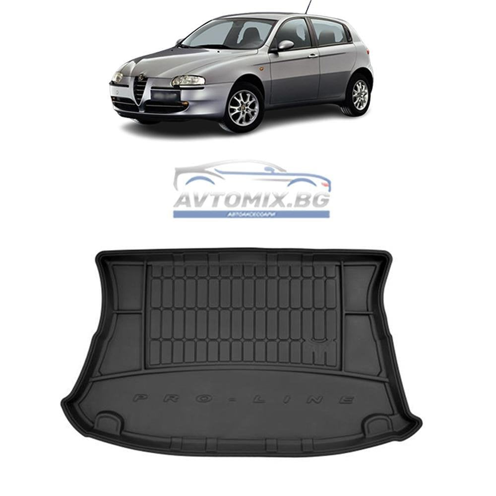 Covoraș de cauciuc portbagaj pentru Alfa Romeo 147 hatchback 2000-2010, ProLine 3D