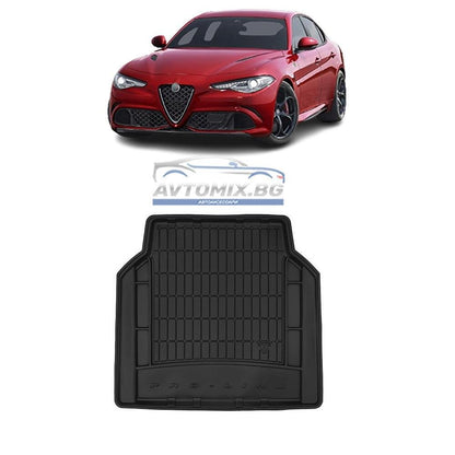 Гумена стелкa за багажник за Alfa Romeo Giulia след 2015 г., ProLine 3D
